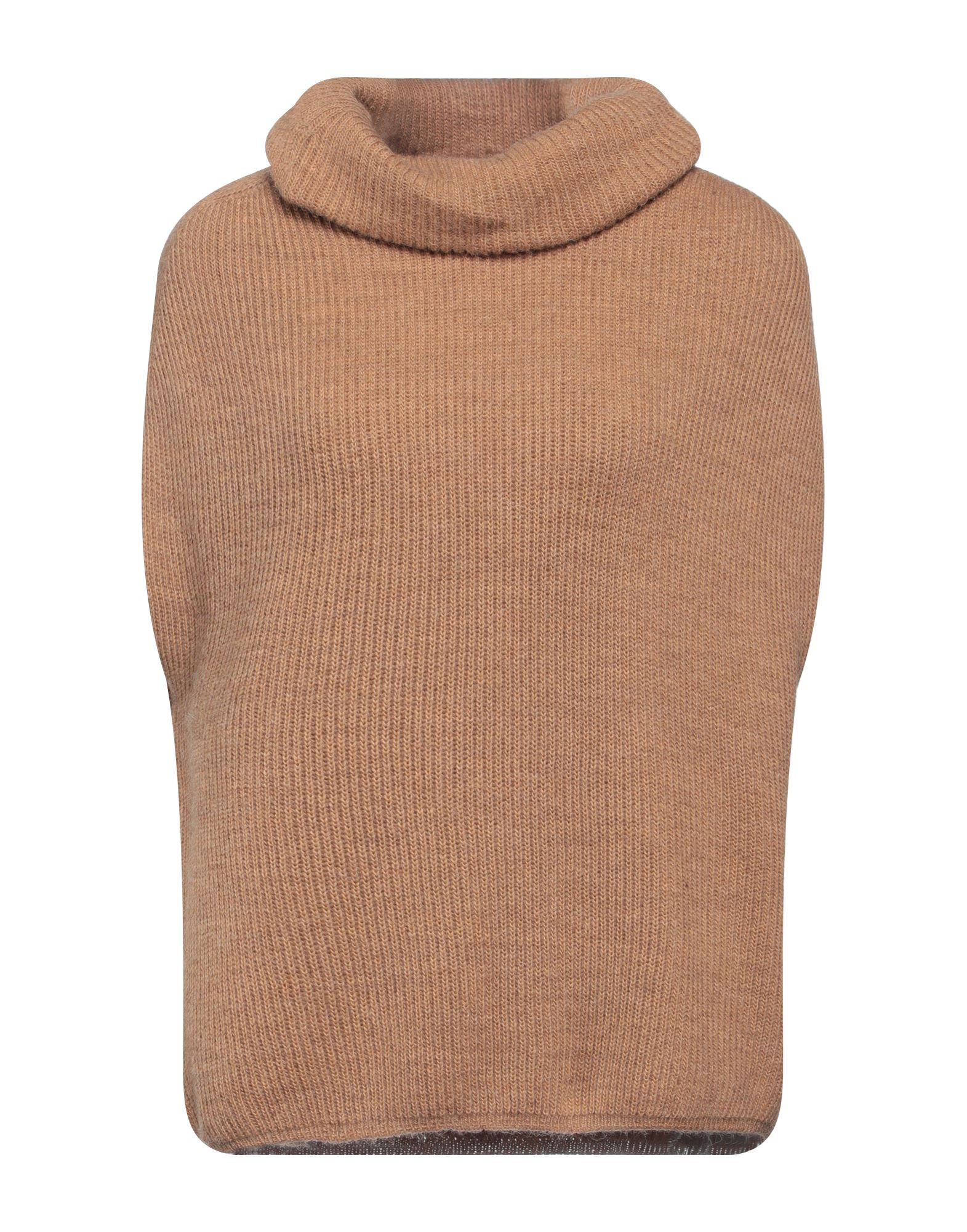 CASHMERE COMPANY Rollkragenpullover Damen Kamel von CASHMERE COMPANY