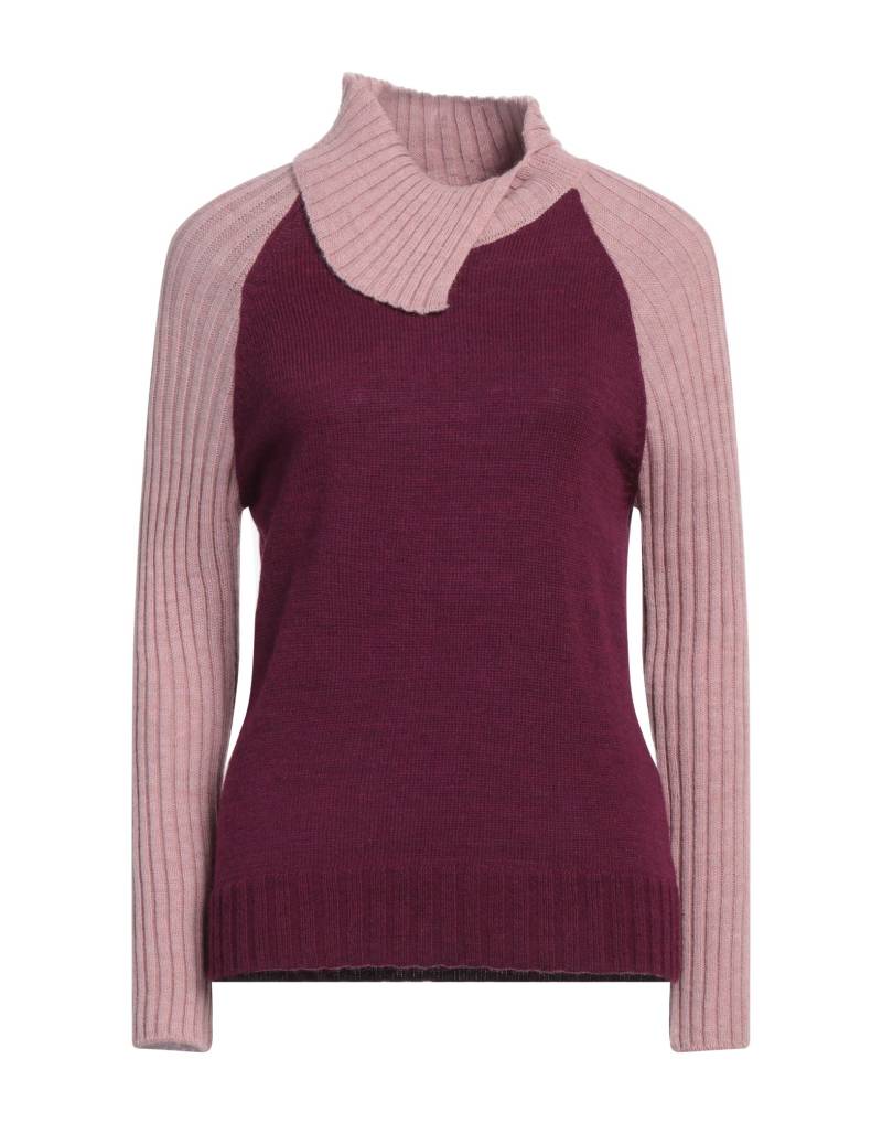 CASHMERE COMPANY Rollkragenpullover Damen Pflaume von CASHMERE COMPANY