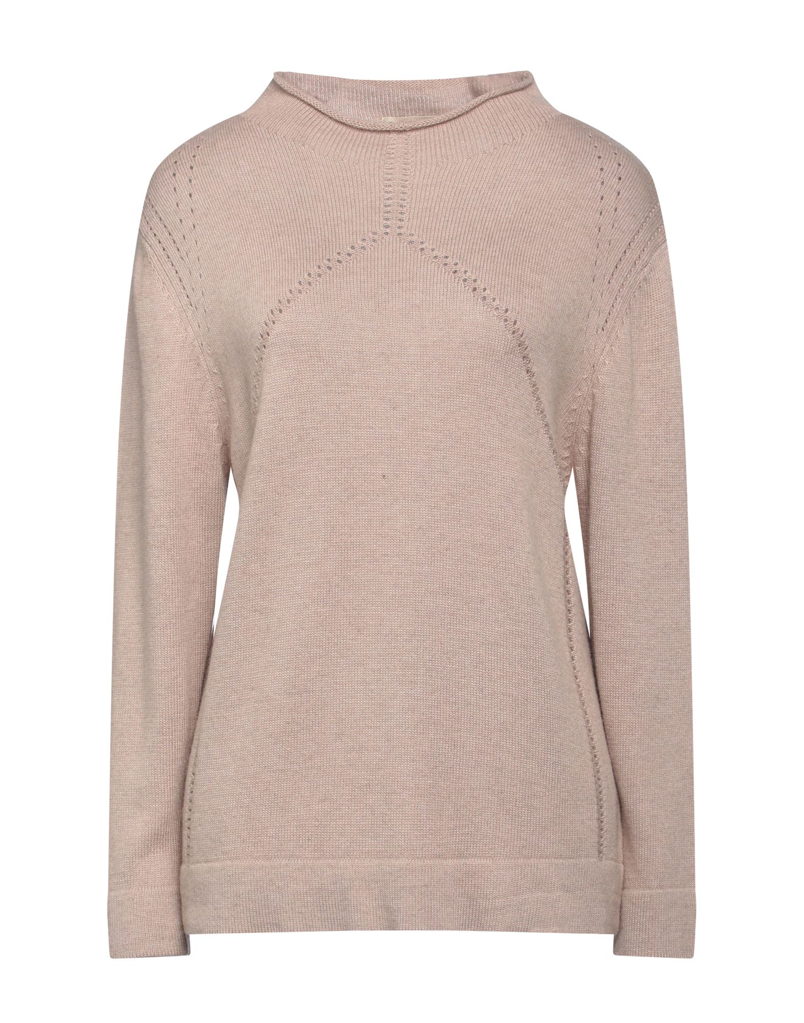 CASHMERE COMPANY Rollkragenpullover Damen Sand CASHMERE COMPANY Rollkragenpullover Damen Sand von CASHMERE COMPANY
