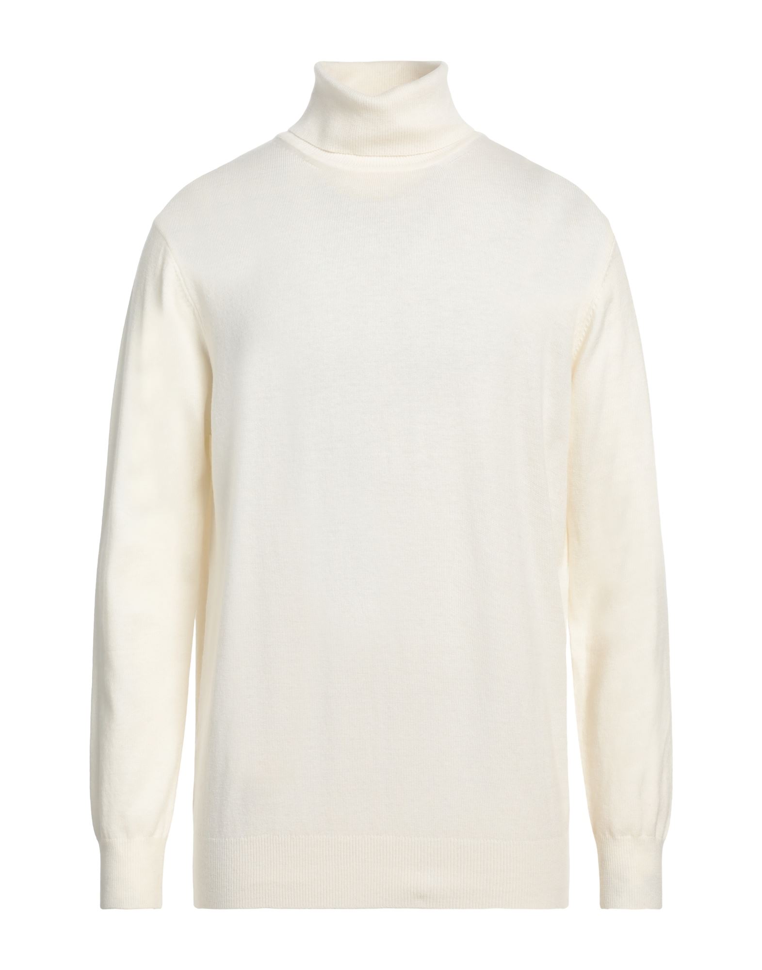 CASHMERE COMPANY Rollkragenpullover Herren Cremeweiß von CASHMERE COMPANY