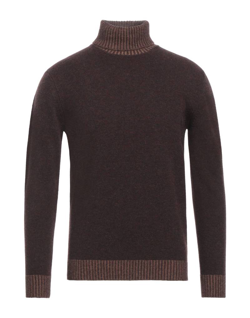 CASHMERE COMPANY Rollkragenpullover Herren Dunkelbraun von CASHMERE COMPANY