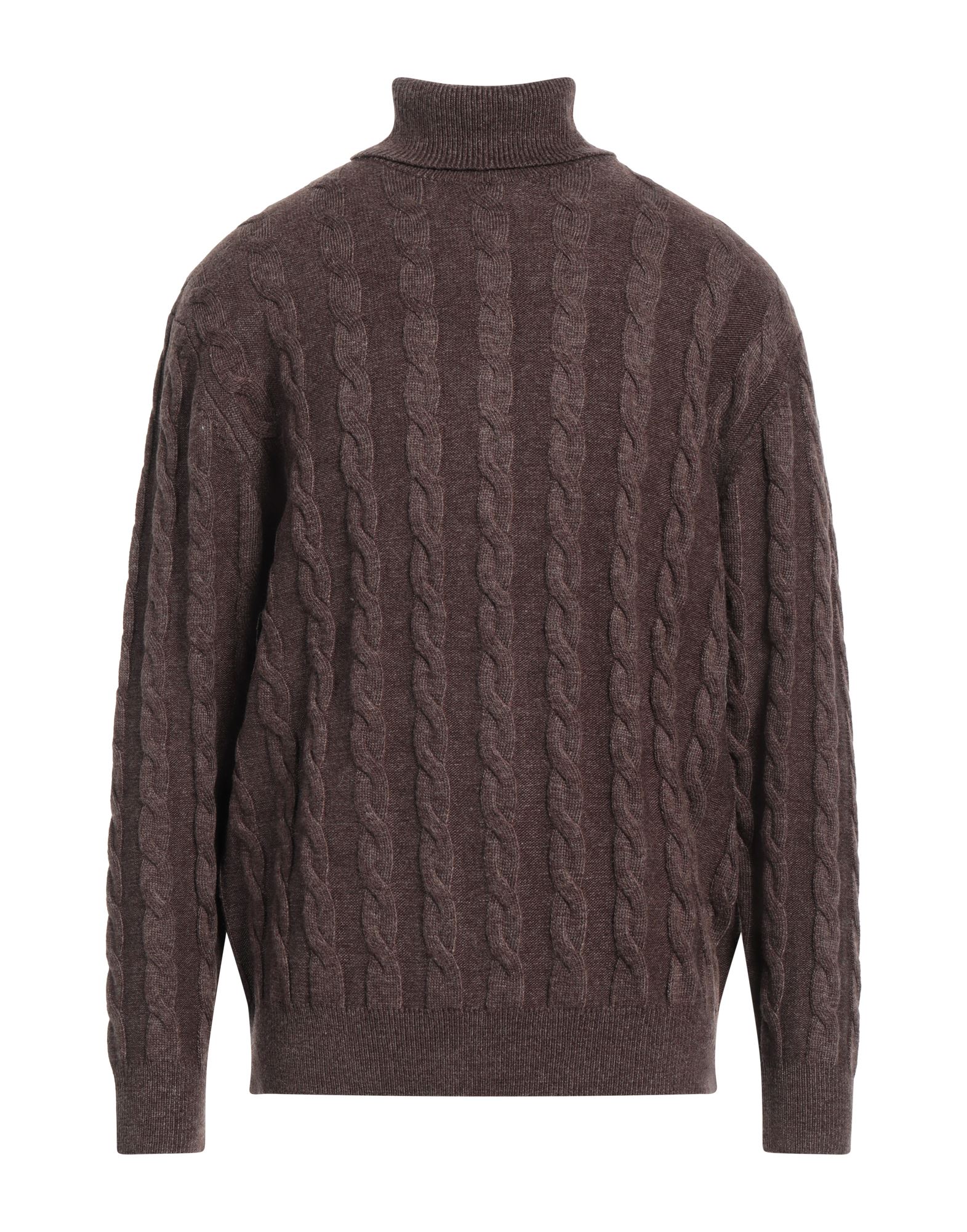 CASHMERE COMPANY Rollkragenpullover Herren Dunkelbraun CASHMERE COMPANY Rollkragenpullover Herren Dunkelbraun von CASHMERE COMPANY