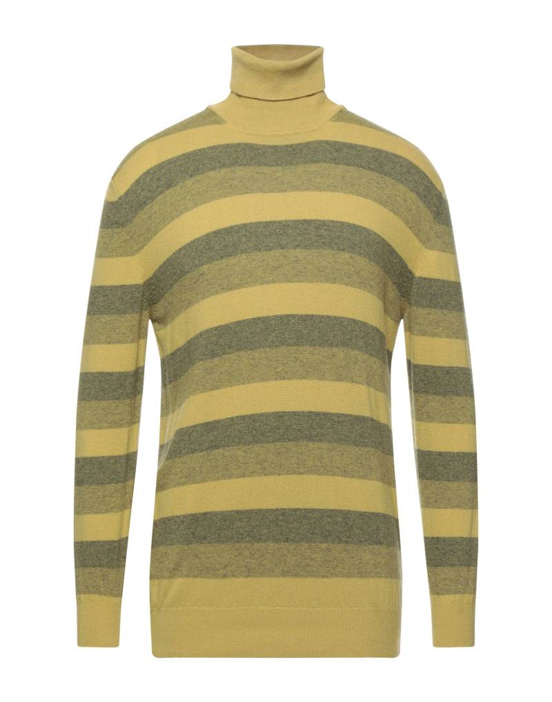 CASHMERE COMPANY Rollkragenpullover Herren Limettengrün von CASHMERE COMPANY
