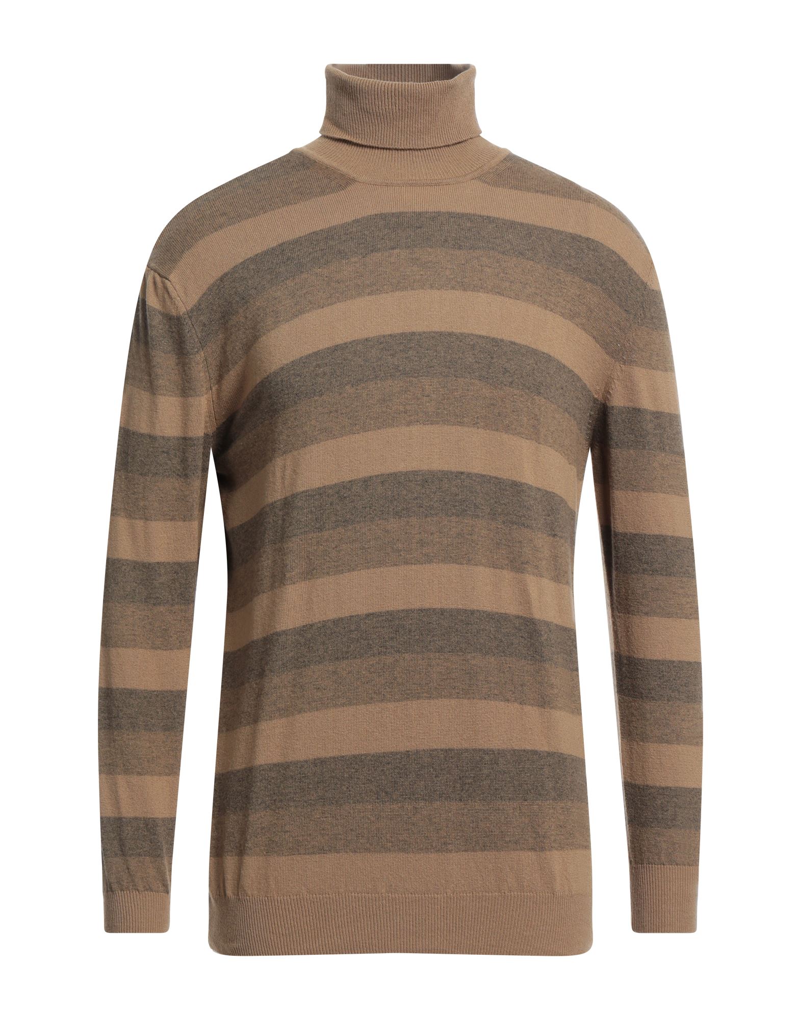 CASHMERE COMPANY Rollkragenpullover Herren Kamel von CASHMERE COMPANY