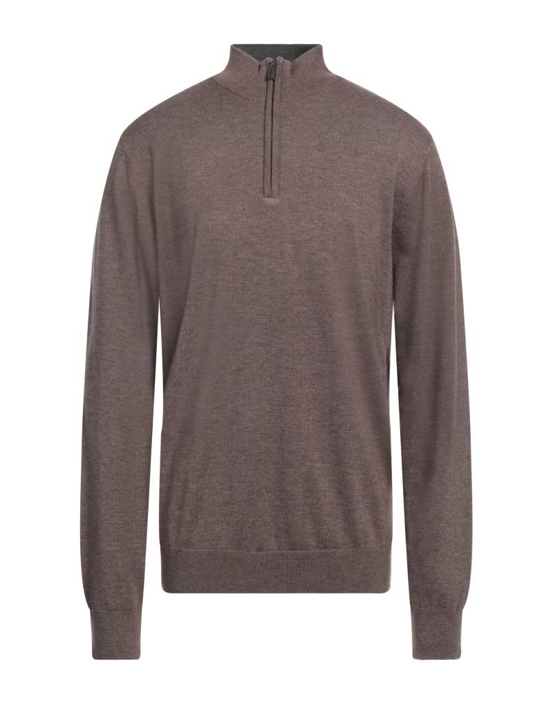 CASHMERE COMPANY Rollkragenpullover Herren Khaki von CASHMERE COMPANY