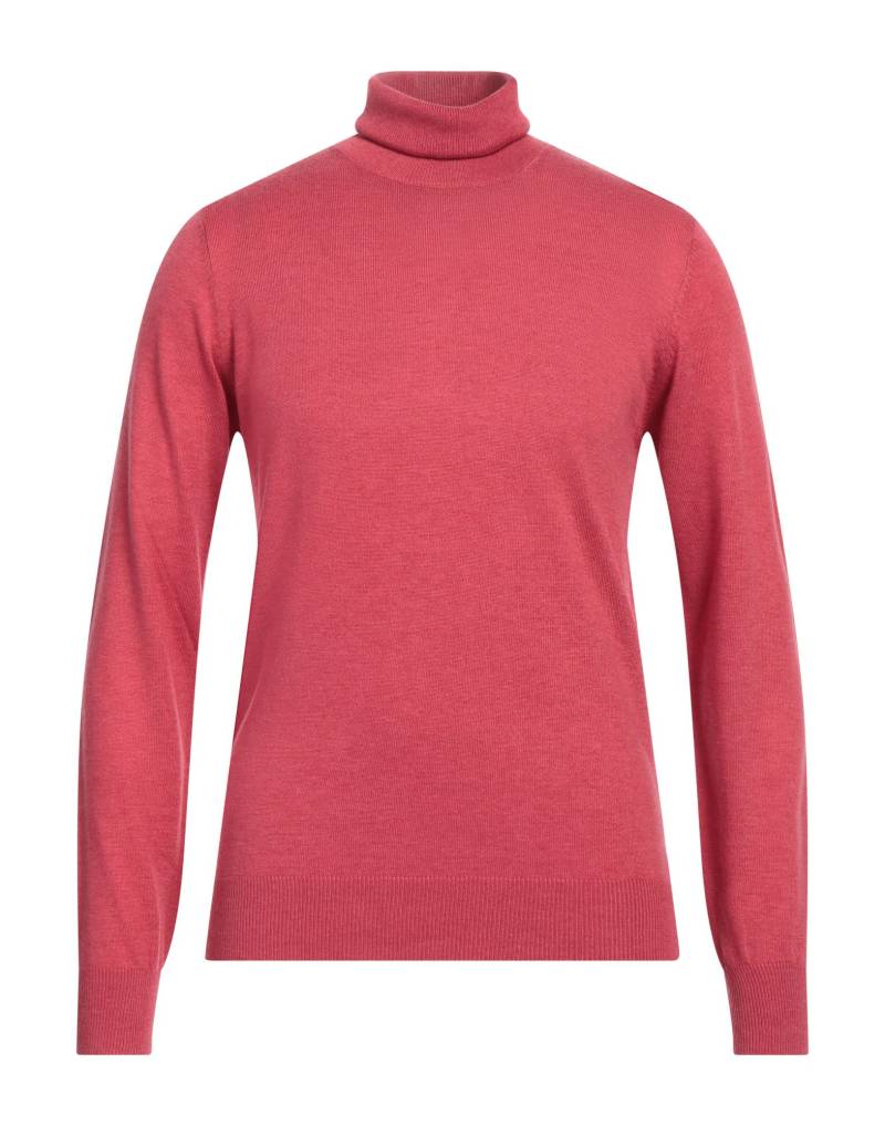 CASHMERE COMPANY Rollkragenpullover Herren Koralle von CASHMERE COMPANY