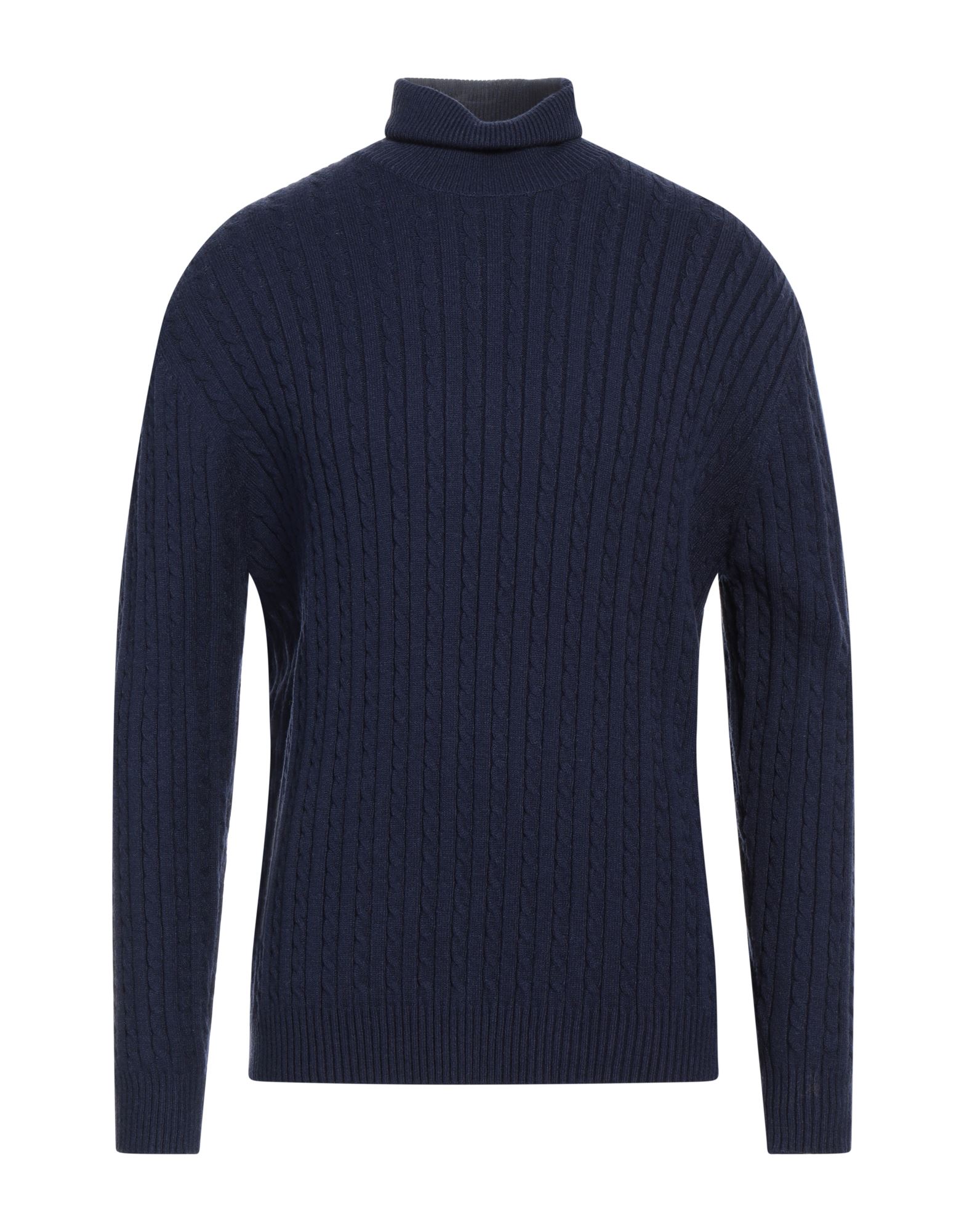 CASHMERE COMPANY Rollkragenpullover Herren Marineblau von CASHMERE COMPANY