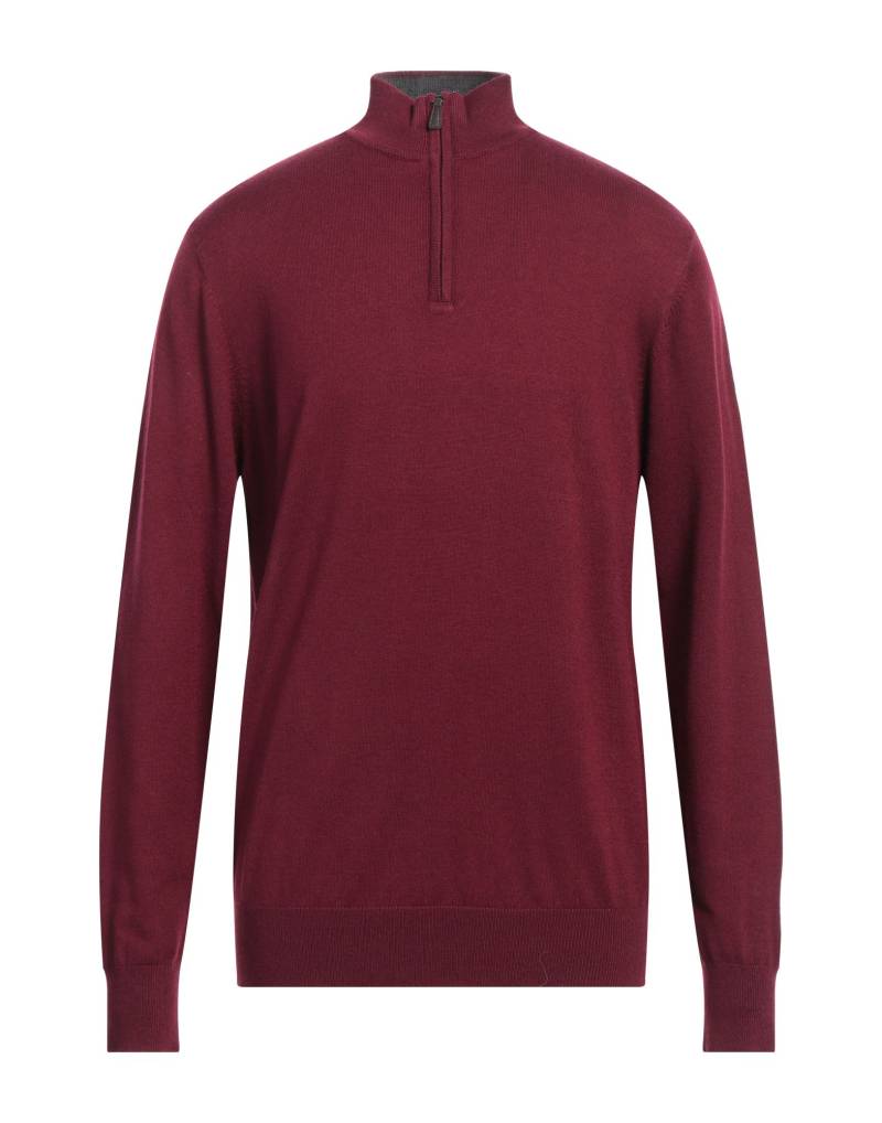 CASHMERE COMPANY Rollkragenpullover Herren Bordeaux von CASHMERE COMPANY