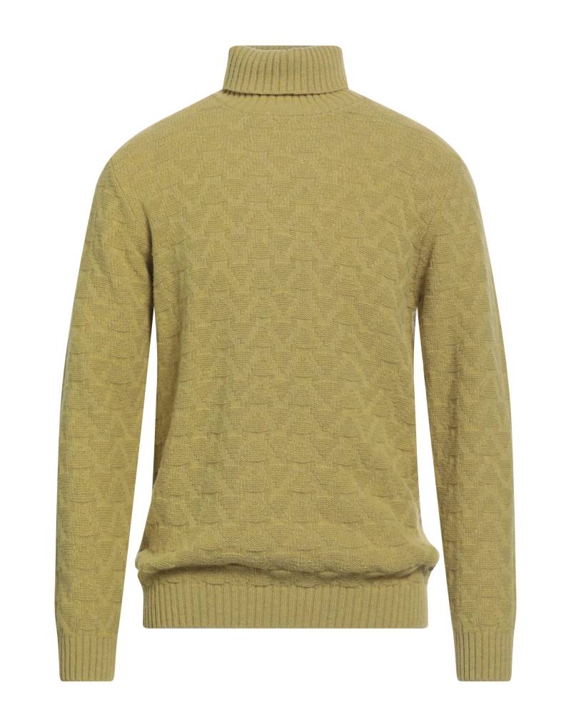 CASHMERE COMPANY Rollkragenpullover Herren Säuregrün von CASHMERE COMPANY