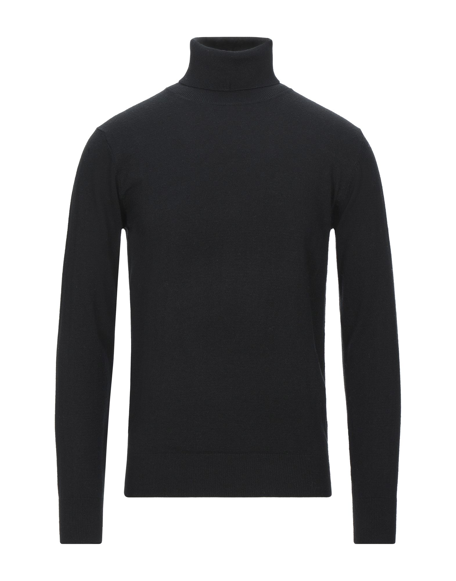 CASHMERE COMPANY Rollkragenpullover Herren Schwarz von CASHMERE COMPANY