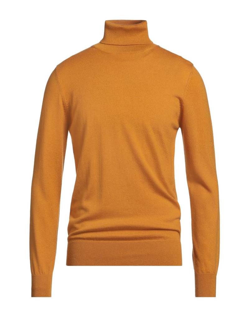 CASHMERE COMPANY Rollkragenpullover Herren Senf von CASHMERE COMPANY