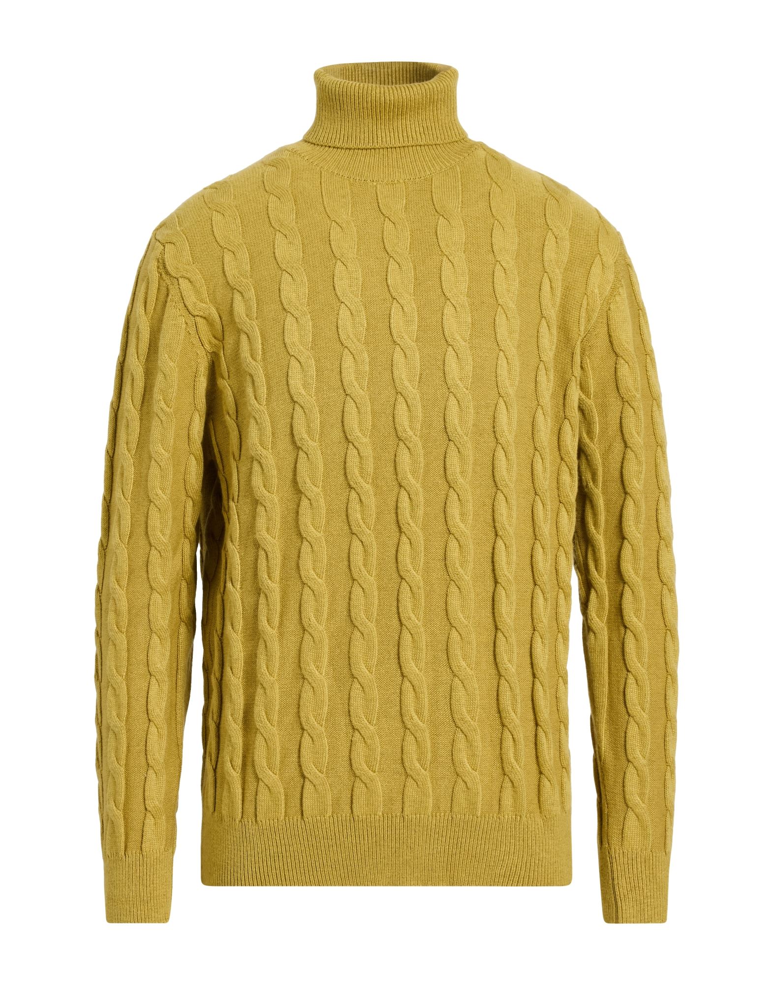 CASHMERE COMPANY Rollkragenpullover Herren Senf von CASHMERE COMPANY