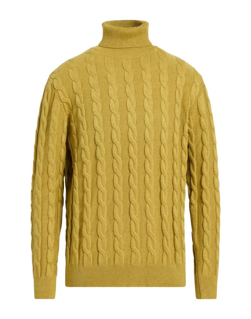 CASHMERE COMPANY Rollkragenpullover Herren Senf von CASHMERE COMPANY