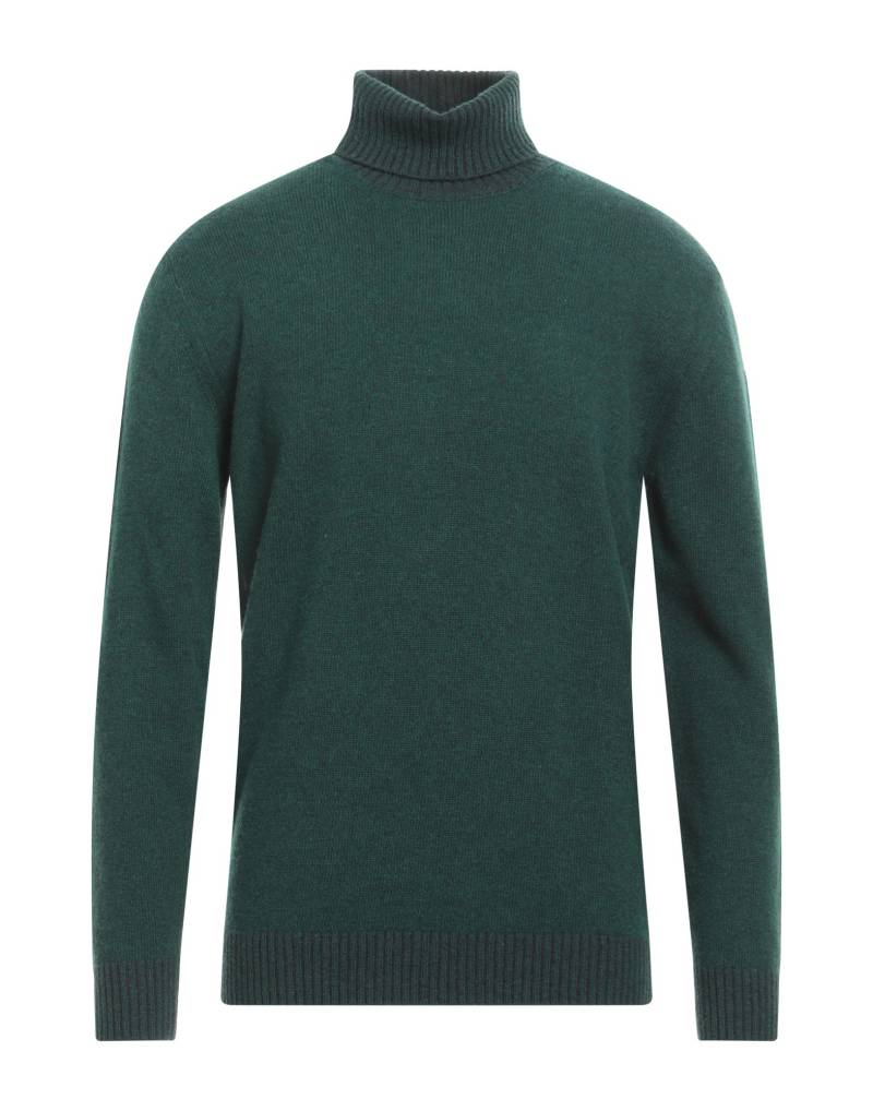 CASHMERE COMPANY Rollkragenpullover Herren Smaragdgrün von CASHMERE COMPANY