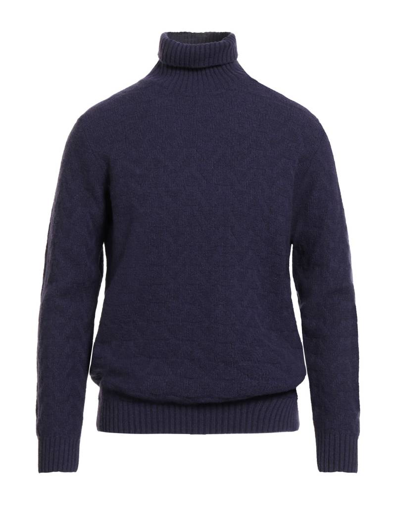 CASHMERE COMPANY Rollkragenpullover Herren Violett von CASHMERE COMPANY