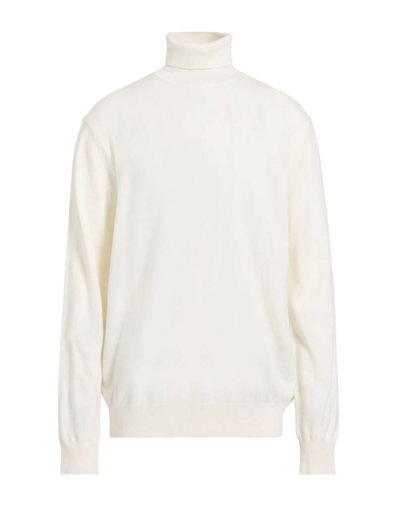 CASHMERE COMPANY Rollkragenpullover Herren Weiß von CASHMERE COMPANY