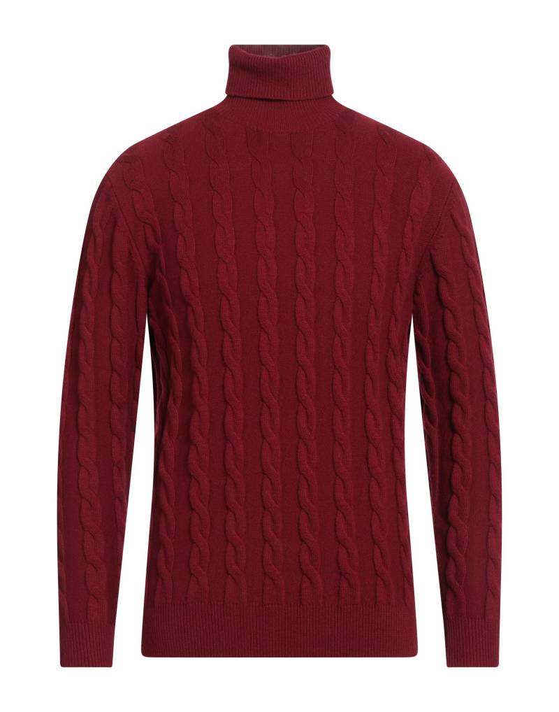 CASHMERE COMPANY Rollkragenpullover Herren Ziegelrot von CASHMERE COMPANY