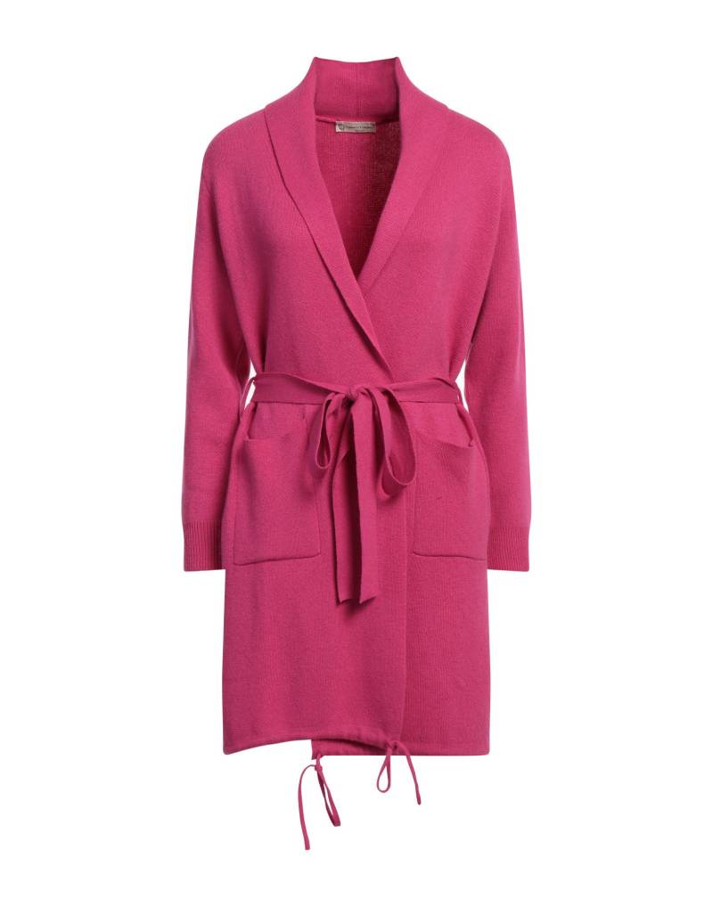 CASHMERE COMPANY Strickjacke Damen Fuchsia von CASHMERE COMPANY