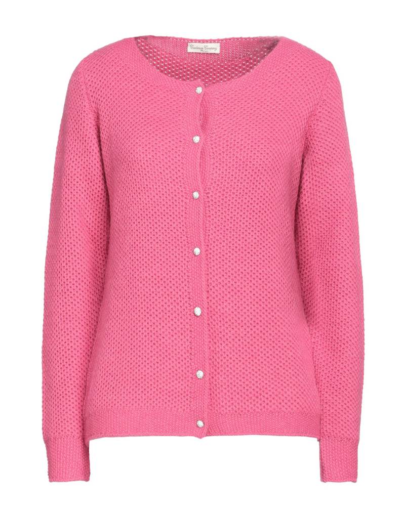 CASHMERE COMPANY Strickjacke Damen Fuchsia von CASHMERE COMPANY