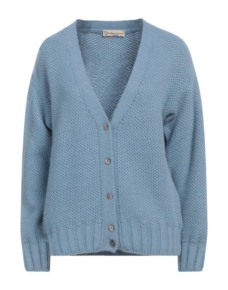 CASHMERE COMPANY Strickjacke Damen Himmelblau von CASHMERE COMPANY