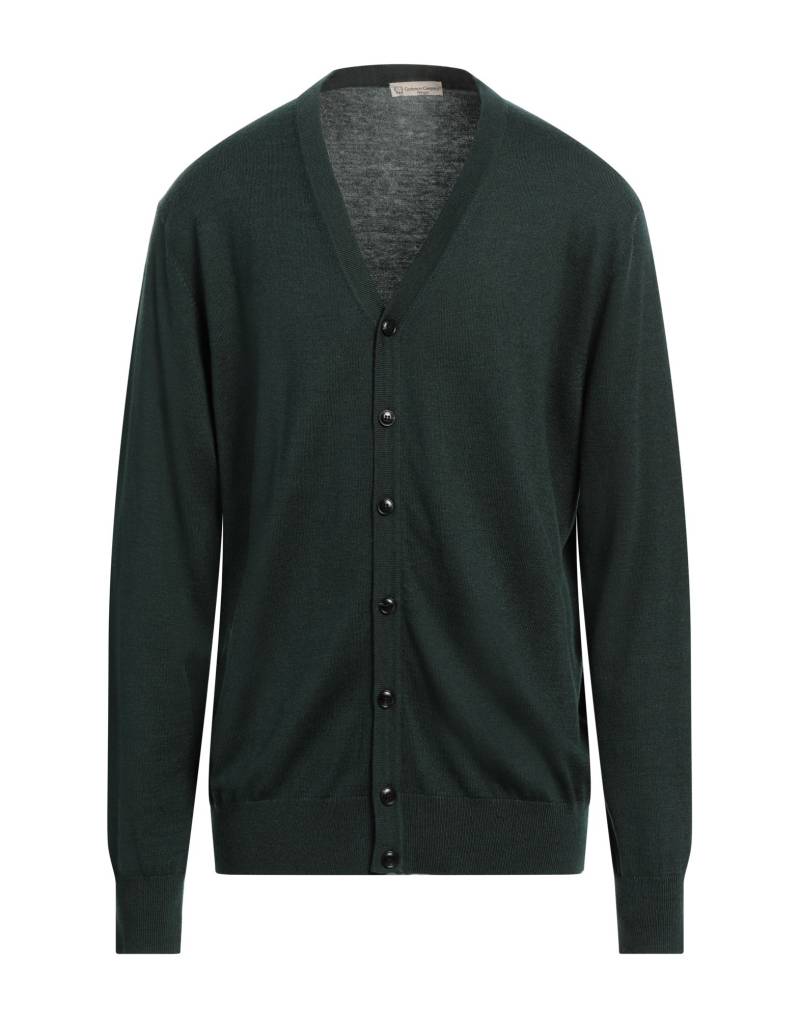 CASHMERE COMPANY Strickjacke Herren Dunkelgrün von CASHMERE COMPANY