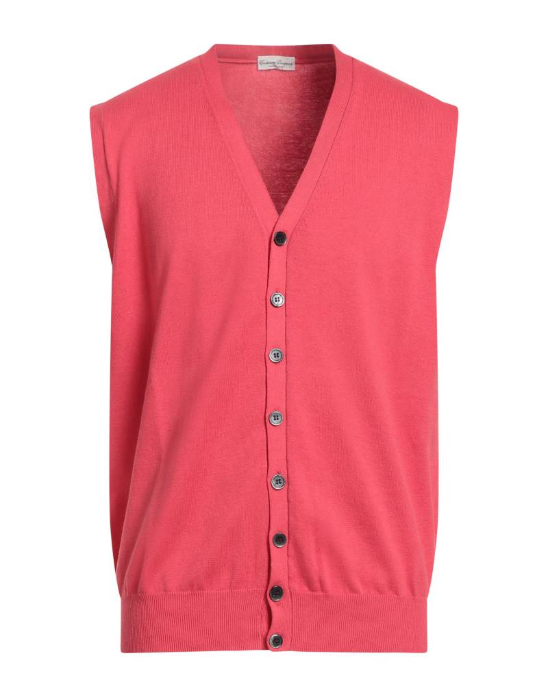 CASHMERE COMPANY Strickjacke Herren Koralle von CASHMERE COMPANY