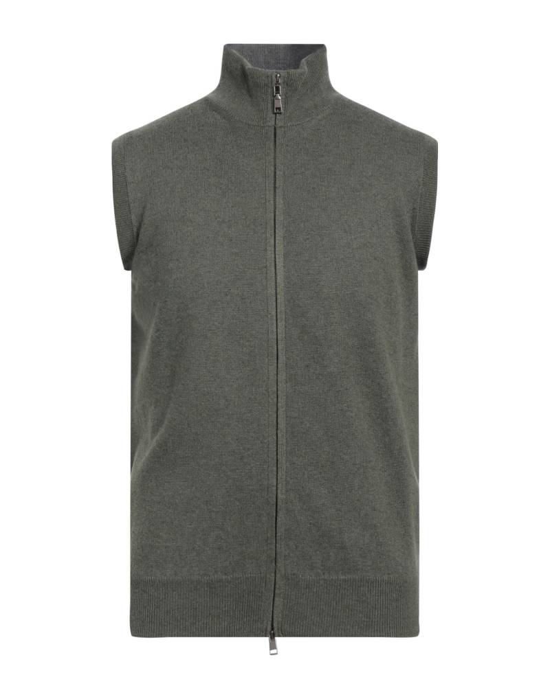 CASHMERE COMPANY Strickjacke Herren Militärgrün von CASHMERE COMPANY