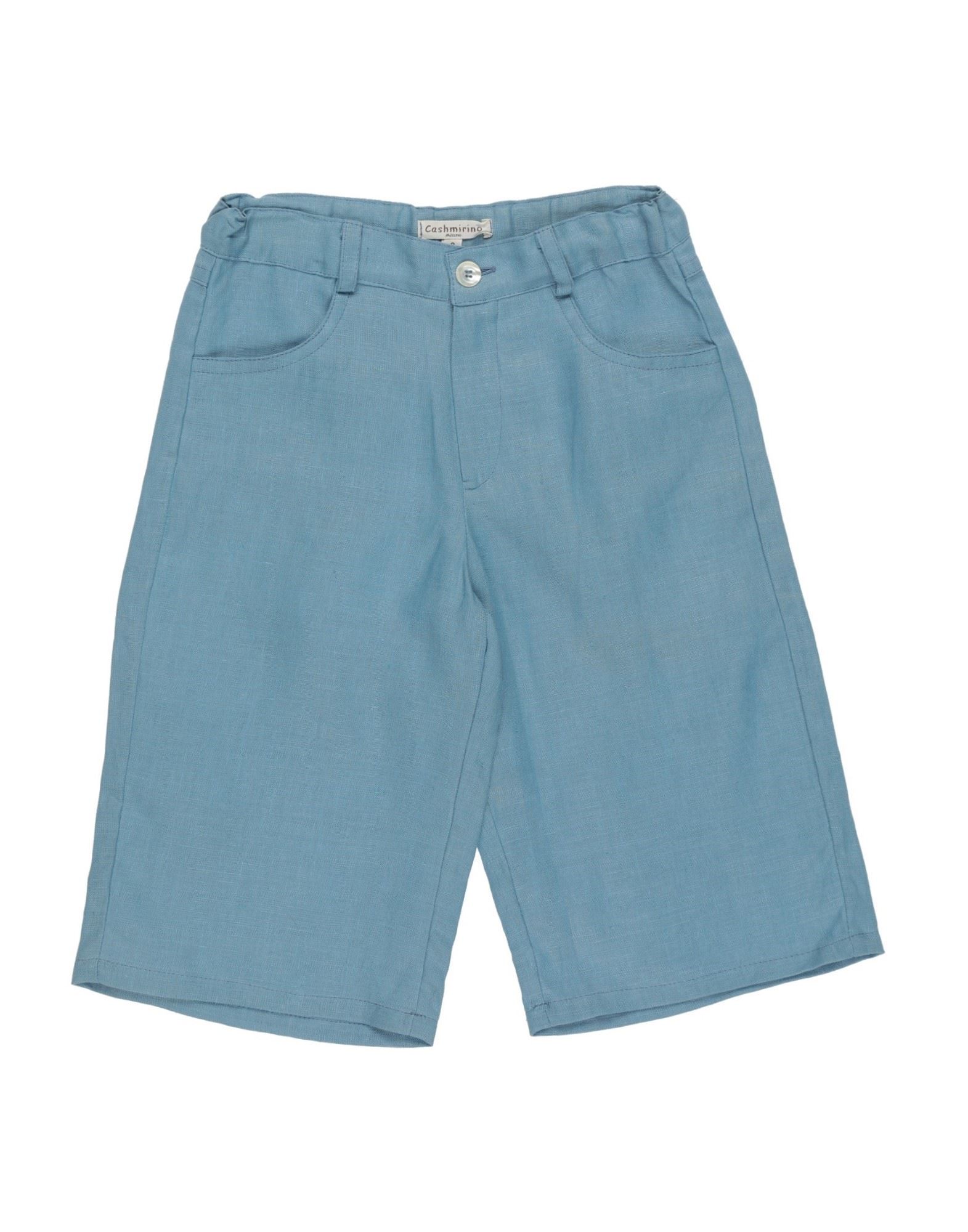 CASHMIRINO Shorts & Bermudashorts Kinder Blaugrau CASHMIRINO Shorts & Bermudashorts Kinder Blaugrau von CASHMIRINO