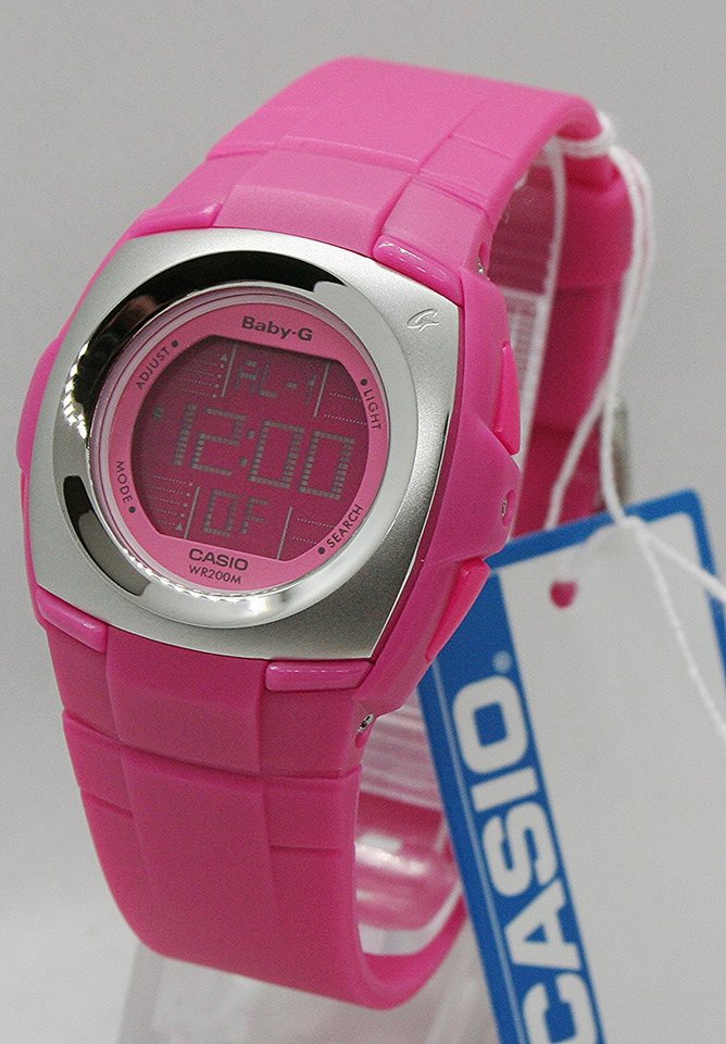 CASIO BABY-G Digitaluhr Casio Damenuhr Baby G BG-1220-4AVER, (1-tlg) von CASIO BABY-G