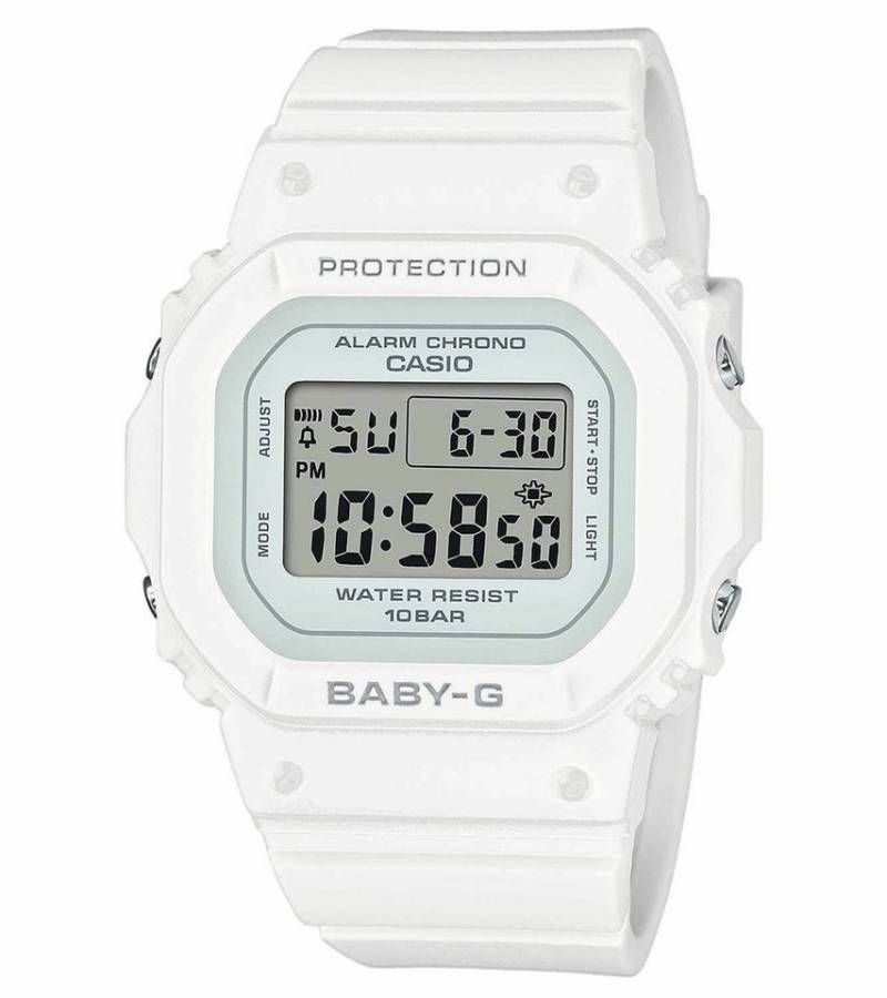 CASIO BABY-G Quarzuhr Baby-G Urban Style und Jugenduhr Weiß von CASIO BABY-G