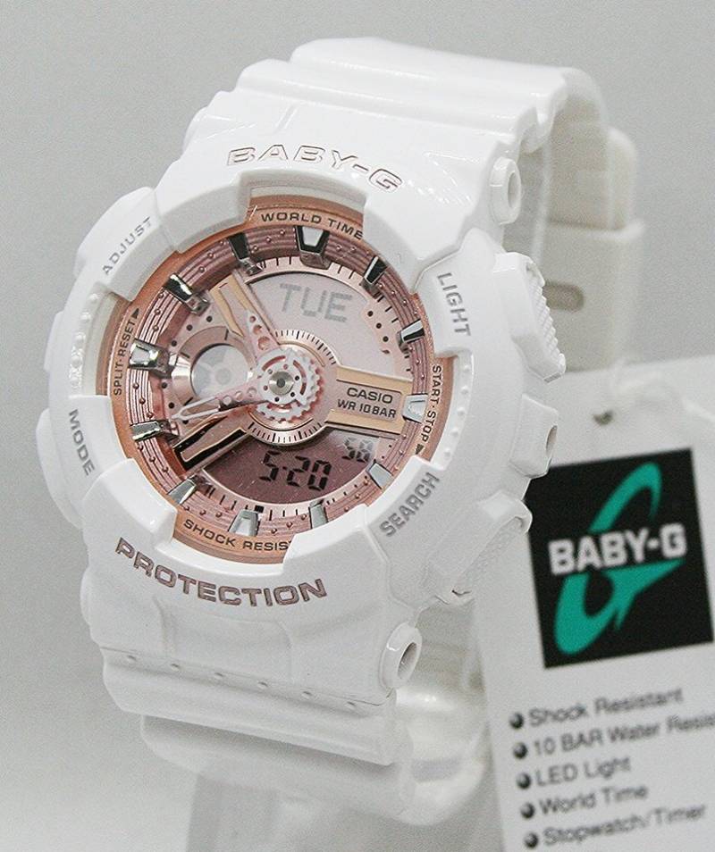CASIO BABY-G Quarzuhr Casio Baby G BA-110X-7A1ER, (1-tlg) von CASIO BABY-G