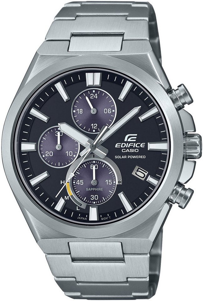 CASIO EDIFICE Chronograph EFS-S630D-1AVUEF, Solaruhr, Armbanduhr, Herrenuhr, Saphirglas, Edelstahlarmband CASIO EDIFICE Chronograph EFS-S630D-1AVUEF, Solaruhr, Armbanduhr, Herrenuhr, Saphirglas, Edelstahlarmband von CASIO EDIFICE