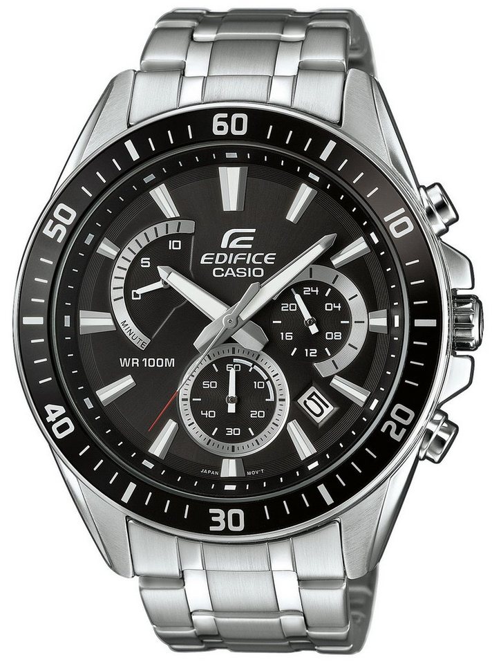 CASIO EDIFICE Chronograph EFR-552D-1AVUEF, Quarzuhr, Armbanduhr,Herrenuhr, bis 10bar wasserdicht,Edelstahlarmband CASIO EDIFICE Chronograph EFR-552D-1AVUEF, Quarzuhr, Armbanduhr,Herrenuhr, bis 10bar wasserdicht,Edelstahlarmband von CASIO EDIFICE