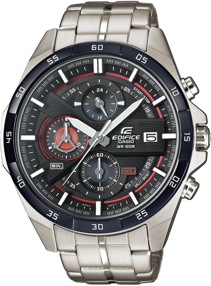 CASIO EDIFICE Chronograph EFR-556DB-1AVUEF, Quarzuhr,Armbanduhr,Herrenuhr,bis 10 bar wasserdicht, Edelstahlarmband von CASIO EDIFICE