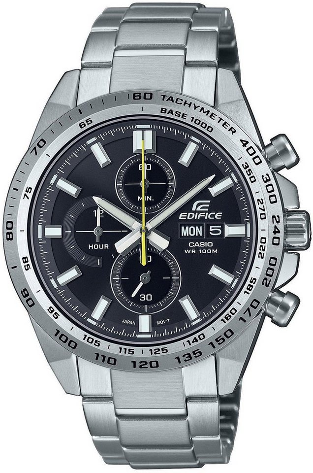 CASIO EDIFICE Chronograph EFR-574D-1AVUEF, Quarzuhr, Armbanduhr,Herrenuhr bis 10bar wasserdicht, Edelstahlarmband CASIO EDIFICE Chronograph EFR-574D-1AVUEF, Quarzuhr, Armbanduhr,Herrenuhr bis 10bar wasserdicht, Edelstahlarmband von CASIO EDIFICE