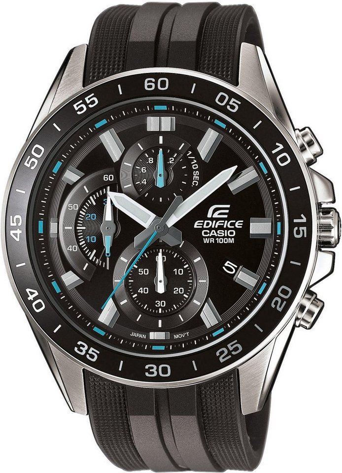 CASIO EDIFICE Chronograph EFV-550P-1AVUEF, Quarzuhr, Armbanduhr, Herrenuhr, Stoppfunktion, bis 10 bar wasserdicht CASIO EDIFICE Chronograph EFV-550P-1AVUEF, Quarzuhr, Armbanduhr, Herrenuhr, Stoppfunktion, bis 10 bar wasserdicht von CASIO EDIFICE