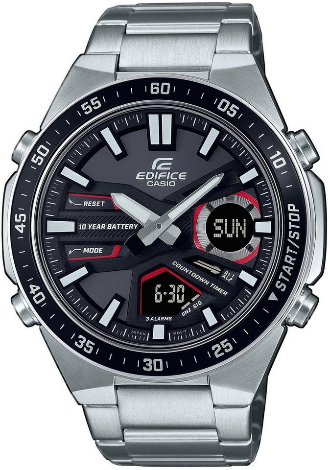 CASIO EDIFICE Chronograph EFV-C110D-1A4VEF, Quarzuhr, Armbanduhr, Herrenuhr,Edelstahlarmband,bis 10bar wasserdicht CASIO EDIFICE Chronograph EFV-C110D-1A4VEF, Quarzuhr, Armbanduhr, Herrenuhr,Edelstahlarmband,bis 10bar wasserdicht von CASIO EDIFICE