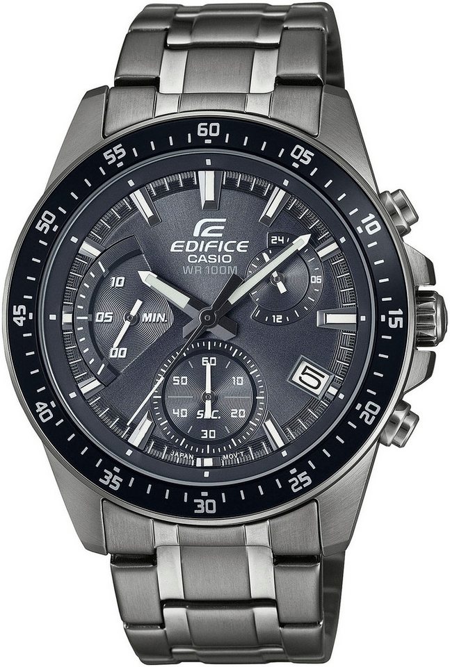 CASIO EDIFICE Chronograph EFV-540DC-1CVUEF, Quarzuhr, Armbanduhr, Herrenuhr, Stoppfunktion, bis 10 bar wasserdicht CASIO EDIFICE Chronograph EFV-540DC-1CVUEF, Quarzuhr, Armbanduhr, Herrenuhr, Stoppfunktion, bis 10 bar wasserdicht von CASIO EDIFICE