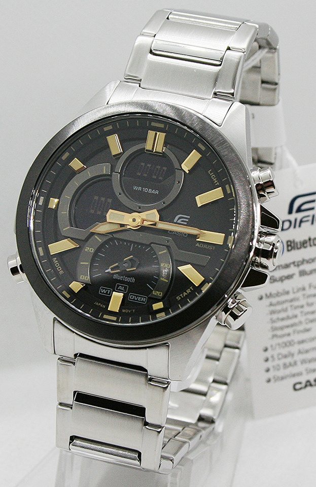 CASIO EDIFICE Quarzuhr Casio Edifice ECB-30DB-1A9EF, (1-tlg) von CASIO EDIFICE