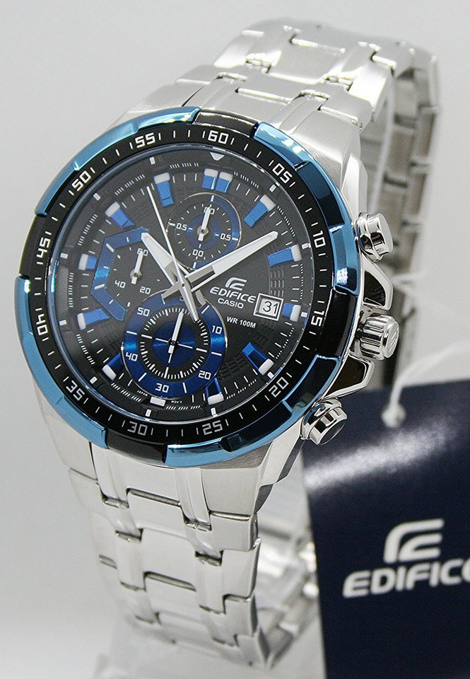 CASIO EDIFICE Quarzuhr Casio Herrenuhr Edifice EFR-539D-1A2VUEF von CASIO EDIFICE