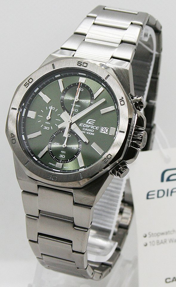 CASIO EDIFICE Quarzuhr Casio Herrenuhr Edifice EFV-640DC-3AVUEF, (1-tlg) von CASIO EDIFICE