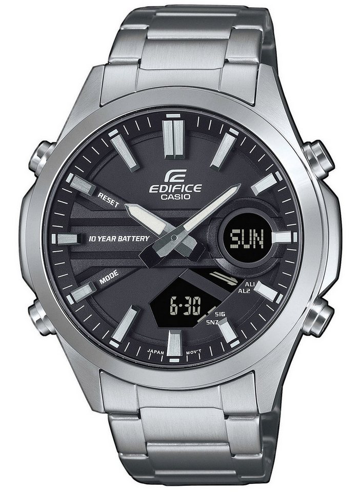 CASIO EDIFICE Quarzuhr Edifice Stahl/Schwarz von CASIO EDIFICE