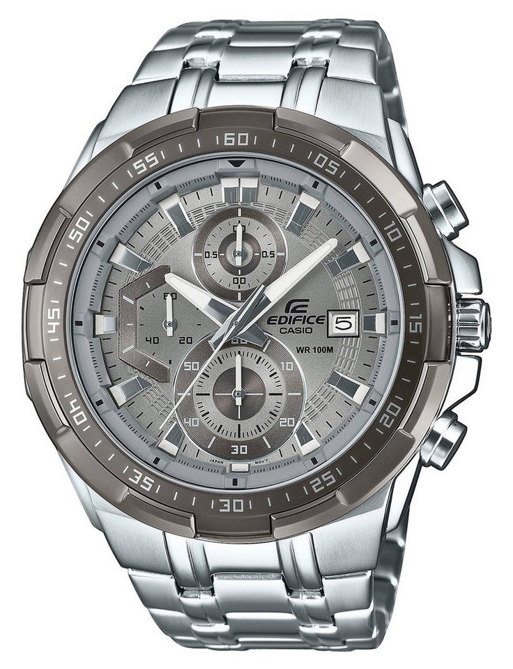 CASIO EDIFICE Quarzuhr Edifice Grau von CASIO EDIFICE