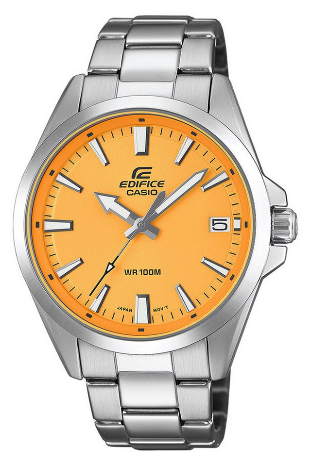 CASIO EDIFICE Quarzuhr Edifice Stahl/Gelb von CASIO EDIFICE