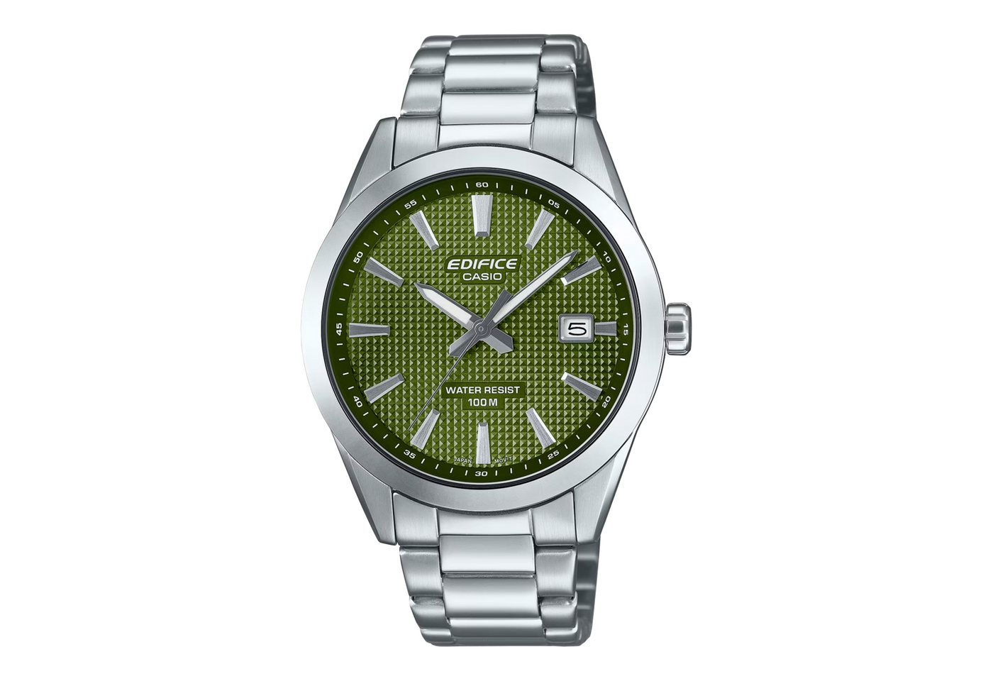 CASIO EDIFICE Quarzuhr Herrenuhr CASIO Edifice analog mit Clous de Paris-Zifferblatt von CASIO EDIFICE