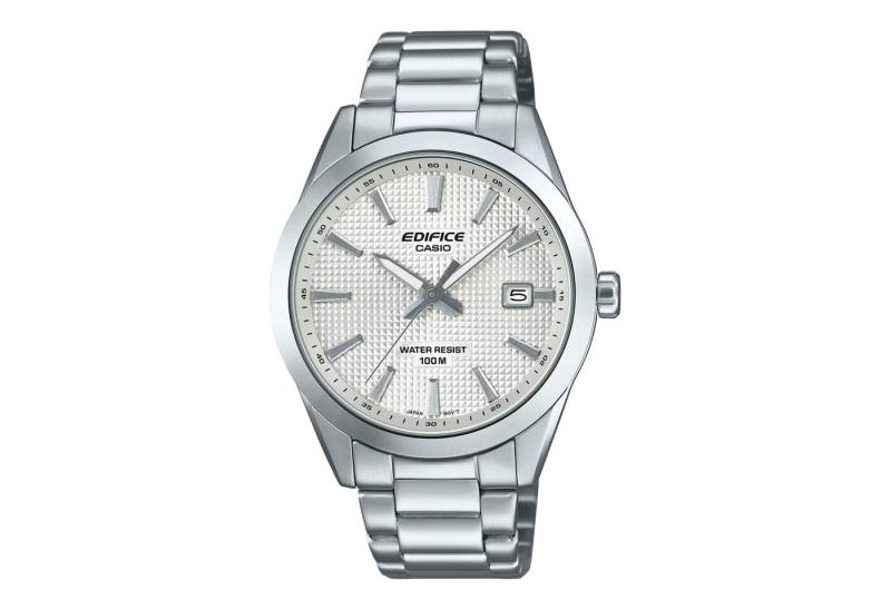 CASIO EDIFICE Quarzuhr Herrenuhr CASIO Edifice analog mit Clous de Paris-Zifferblatt von CASIO EDIFICE