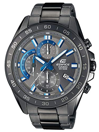 CASIO Herren Armbanduhr Analog Quarz Edelstahl EFV-550GY-8AVUEF von Casio