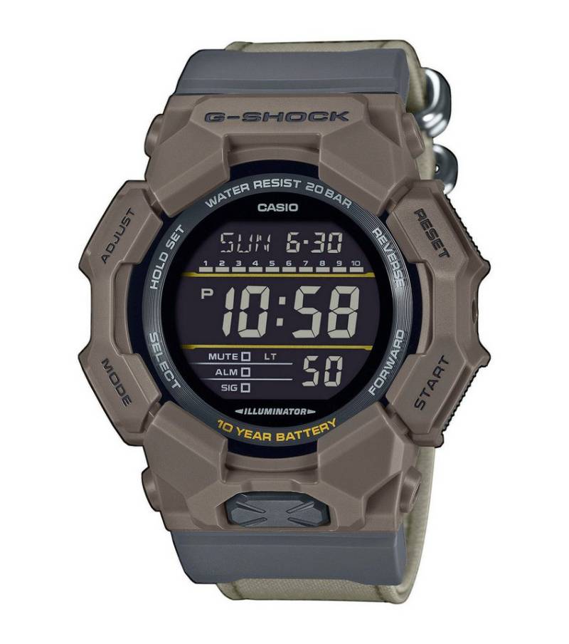 CASIO G-SHOCK Chronograph GD-010CE-5ER, Quarzuhr, Armbanduhr, Herrenuhr, digital, automatischer Kalender CASIO G-SHOCK Chronograph GD-010CE-5ER, Quarzuhr, Armbanduhr, Herrenuhr, digital, automatischer Kalender von CASIO G-SHOCK