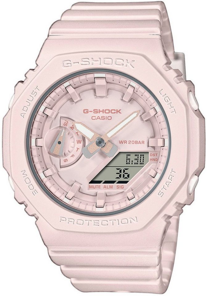 CASIO G-SHOCK Chronograph GMA-S2100BA-4AER, Quarzuhr, Armbanduhr, Damen, Herren, digital, bis 20 bar wasserdicht von CASIO G-SHOCK