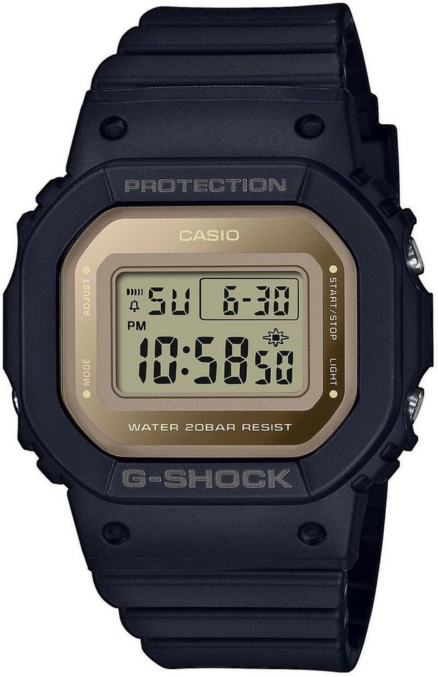 CASIO G-SHOCK Chronograph, Quarzuhr, Armbanduhr, Damen, Herren, digital, bis 20 bar wasserdicht von CASIO G-SHOCK